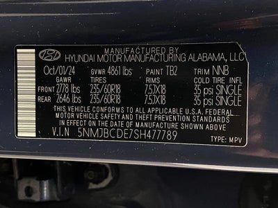 2025 Hyundai TUCSON SEL AWD