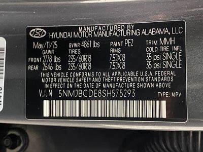 2025 Hyundai TUCSON SEL AWD