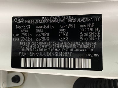 2025 Hyundai TUCSON SEL AWD