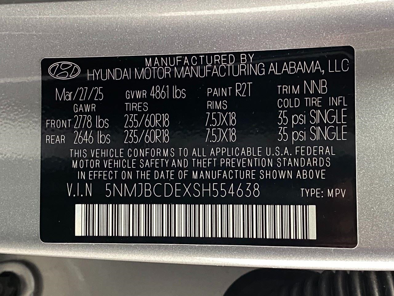 2025 Hyundai TUCSON SEL AWD