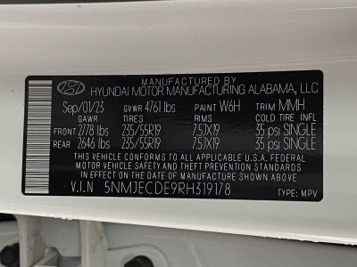 2024 Hyundai TUCSON Limited AWD