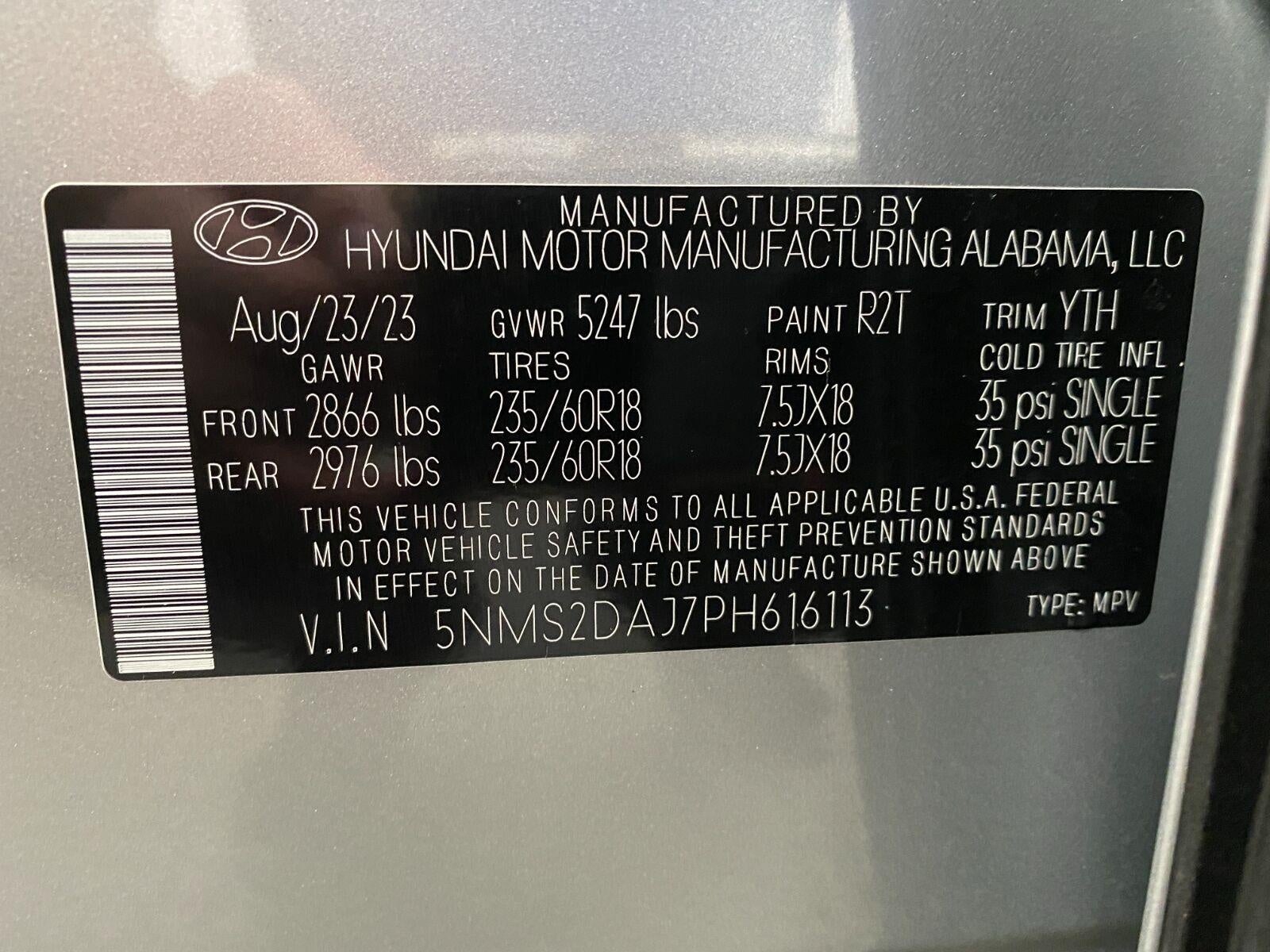 2023 Hyundai SANTA FE SEL AWD