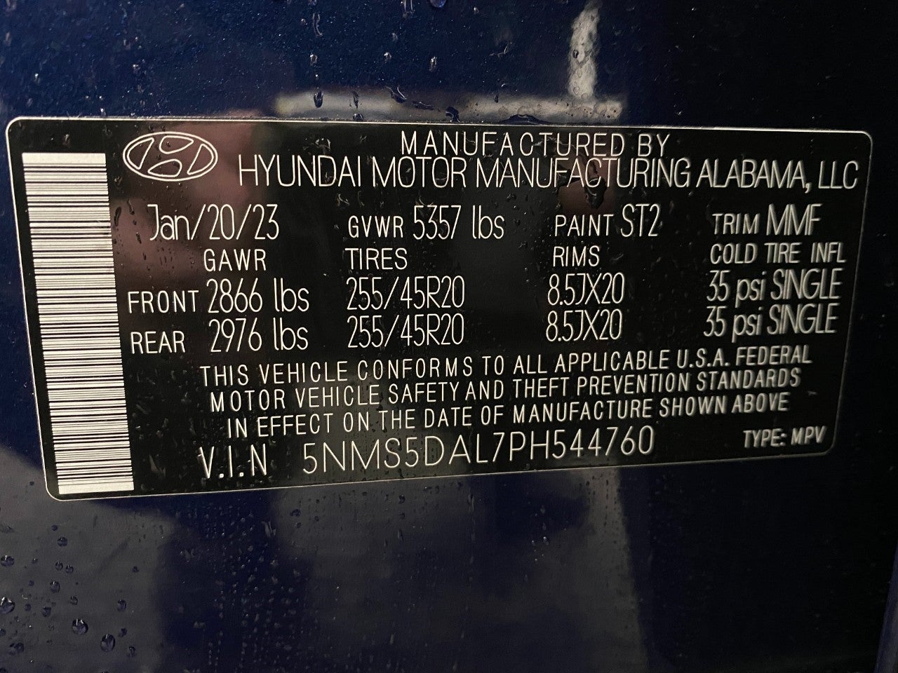 2023 Hyundai SANTA FE Calligraphy AWD