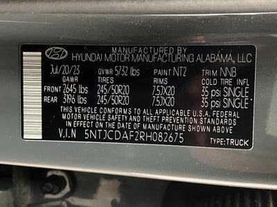 2024 Hyundai SANTA CRUZ NIGHT AWD