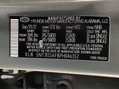 2023 Hyundai SANTA CRUZ Limited AWD