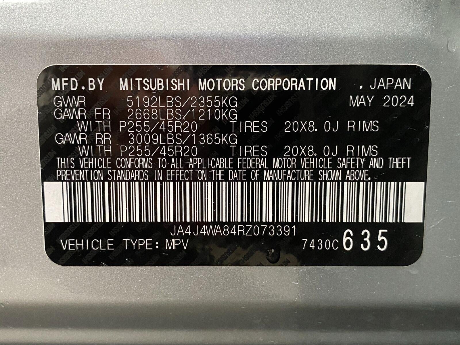 2024 Mitsubishi Outlander SEL Platinum Edition S-AWC