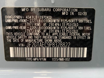 2023 Subaru Crosstrek Premium CVT