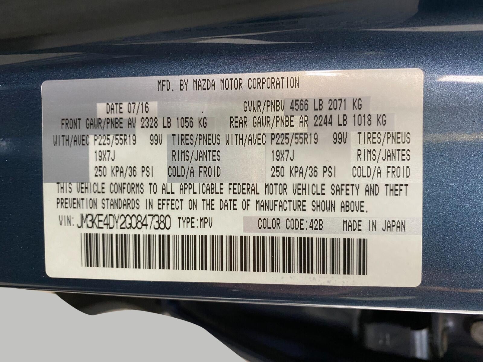 2016 Mazda Mazda CX-5 AWD 4dr Auto Grand Touring