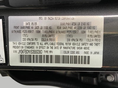 2025 Mazda Mazda CX-5 2.5 S Preferred Package AWD