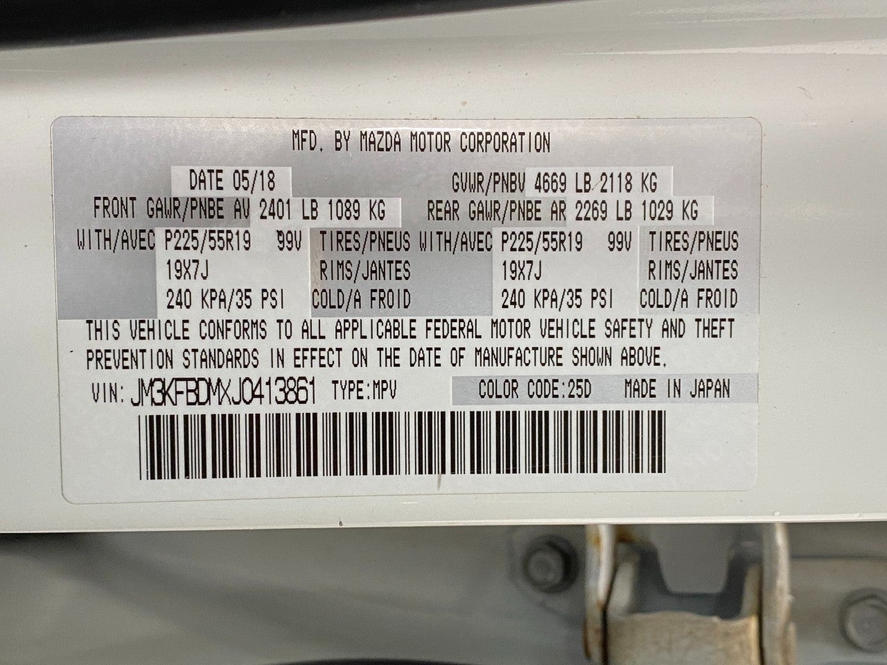 2018 Mazda Mazda CX-5 Grand Touring AWD