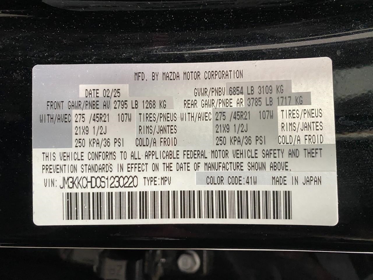 2025 Mazda Mazda CX-90 3.3 Turbo Premium Sport