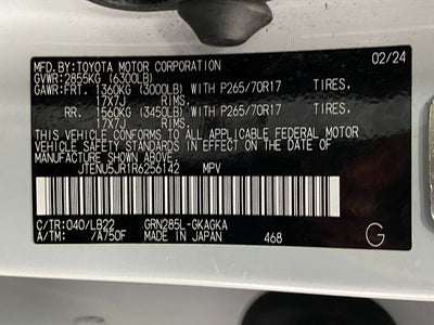 2024 Toyota 4Runner SR5 Premium 4WD