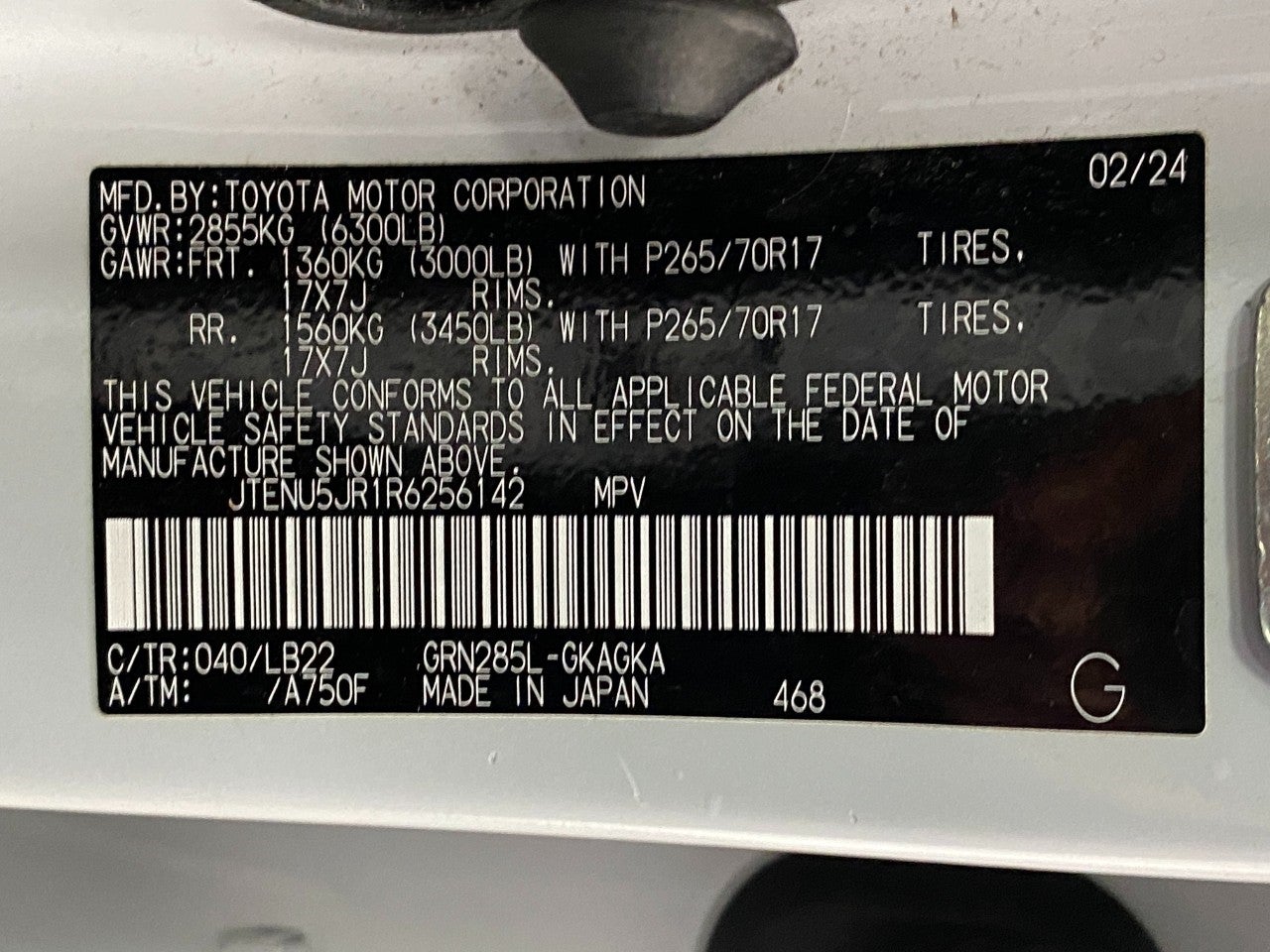 2024 Toyota 4Runner SR5 Premium 4WD