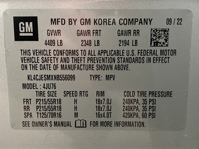 2022 Buick Encore AWD 4dr Preferred