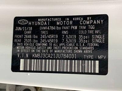 2018 Hyundai TUCSON Value AWD