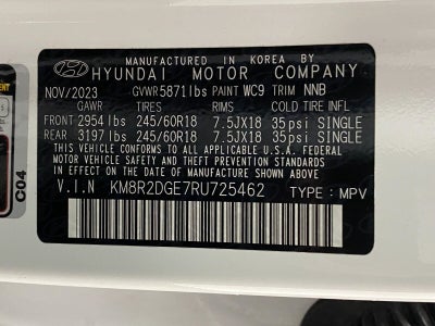 2024 Hyundai PALISADE SEL 7P AWD