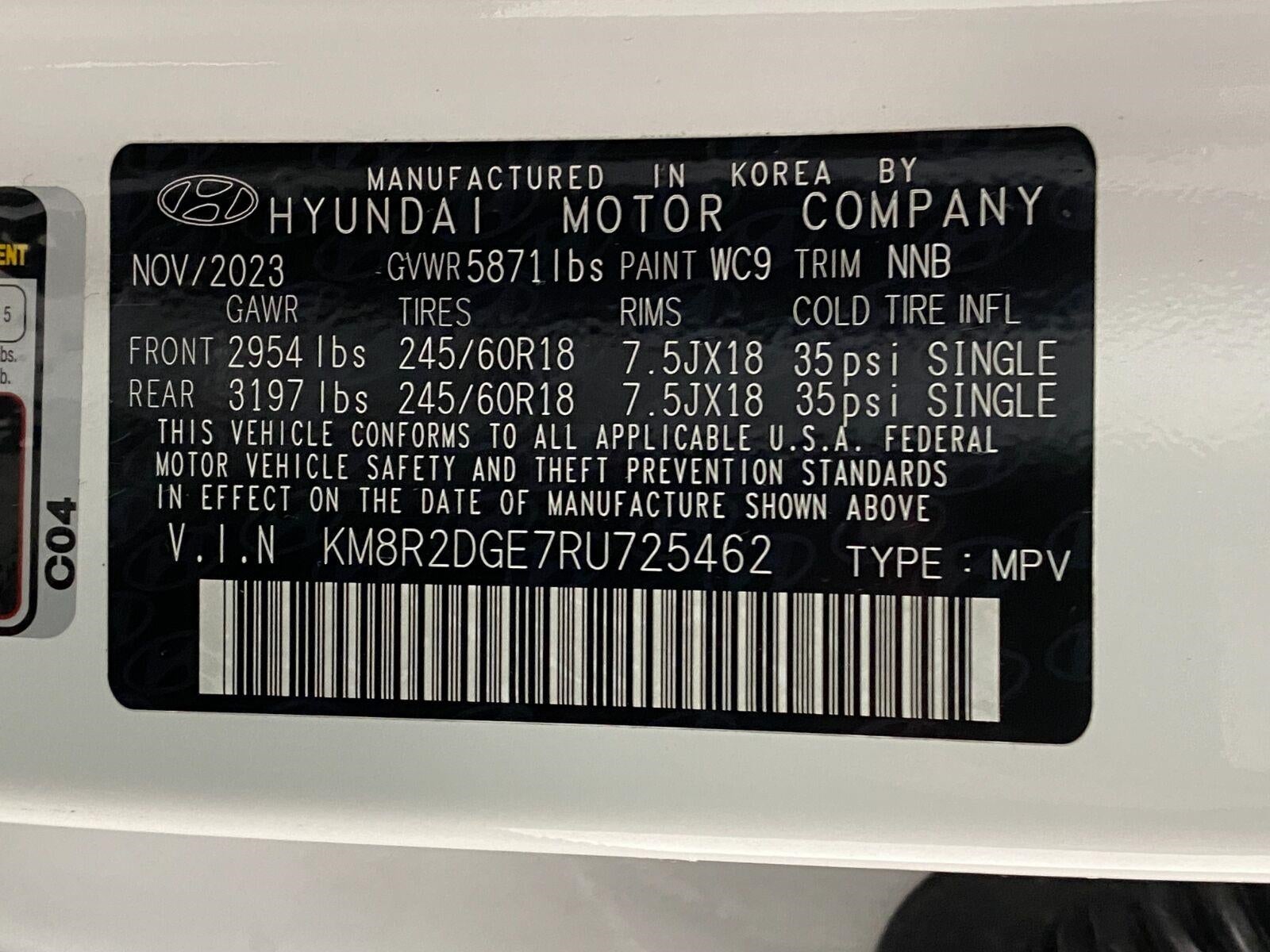 2024 Hyundai PALISADE SEL 7P AWD