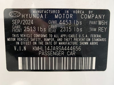 2025 Hyundai SONATA SEL FWD