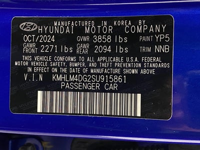 2025 Hyundai ELANTRA SEL Convenience IVT