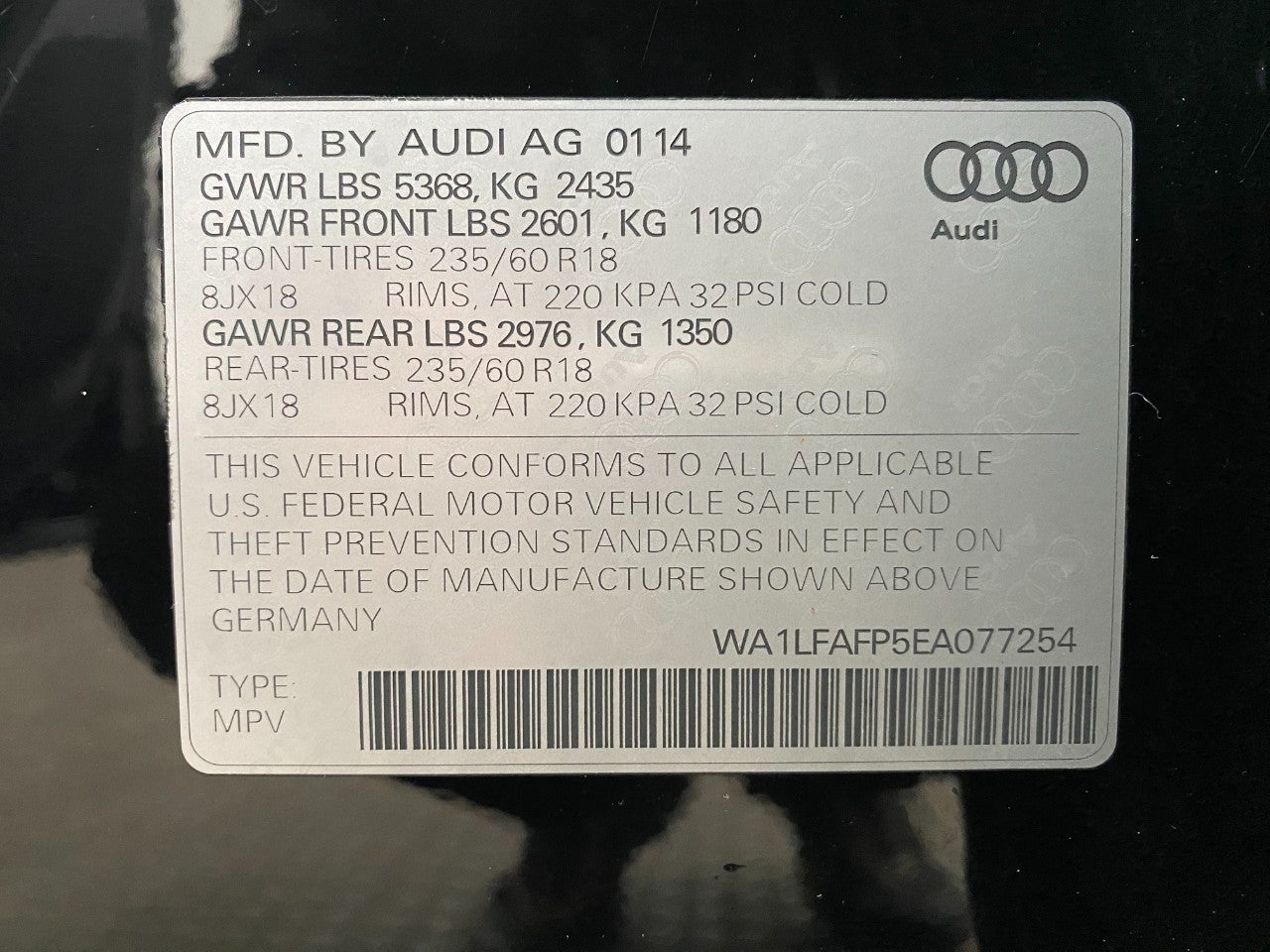 2014 Audi Q5 quattro 4dr 2.0T Premium Plus