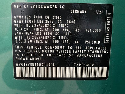 2025 Volkswagen ID. Buzz 1st Edition 4MOTION w/Two-Tone