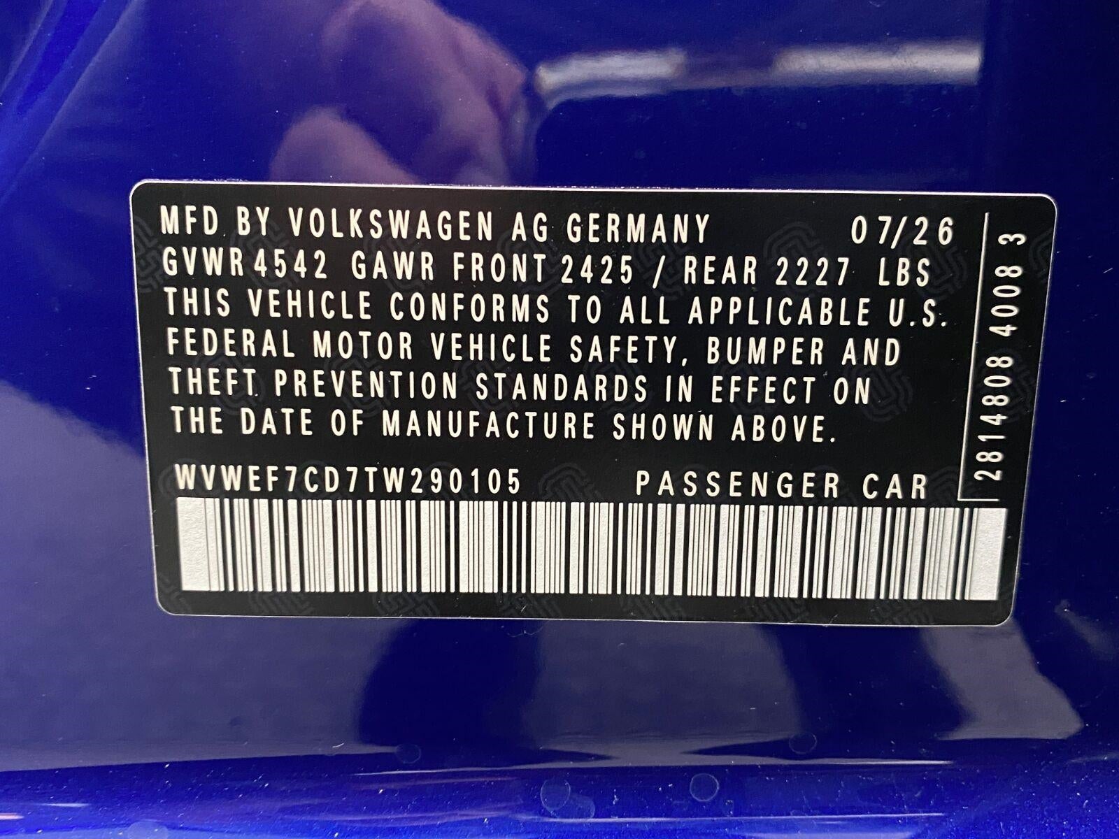 2026 Volkswagen Golf R 2.0T DSG