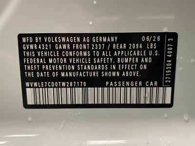 2026 Volkswagen Golf GTI 2.0T S DSG