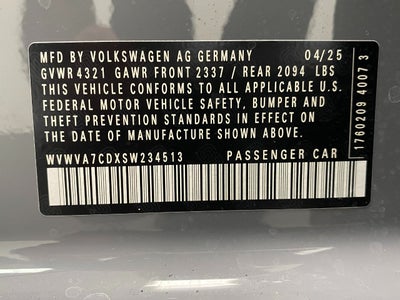 2025 Volkswagen Golf GTI 2.0T Autobahn DSG