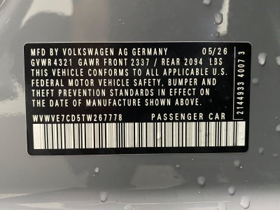2026 Volkswagen Golf GTI 2.0T Autobahn DSG