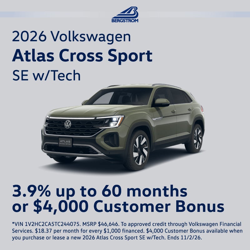 2026 Volkswagen Atlas Cross Sport