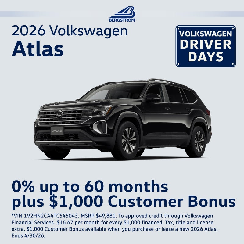 2026 Volkswagen Atlas