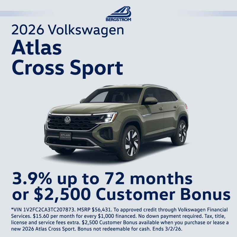 2026 Volkswagen Atlas Cross Sport