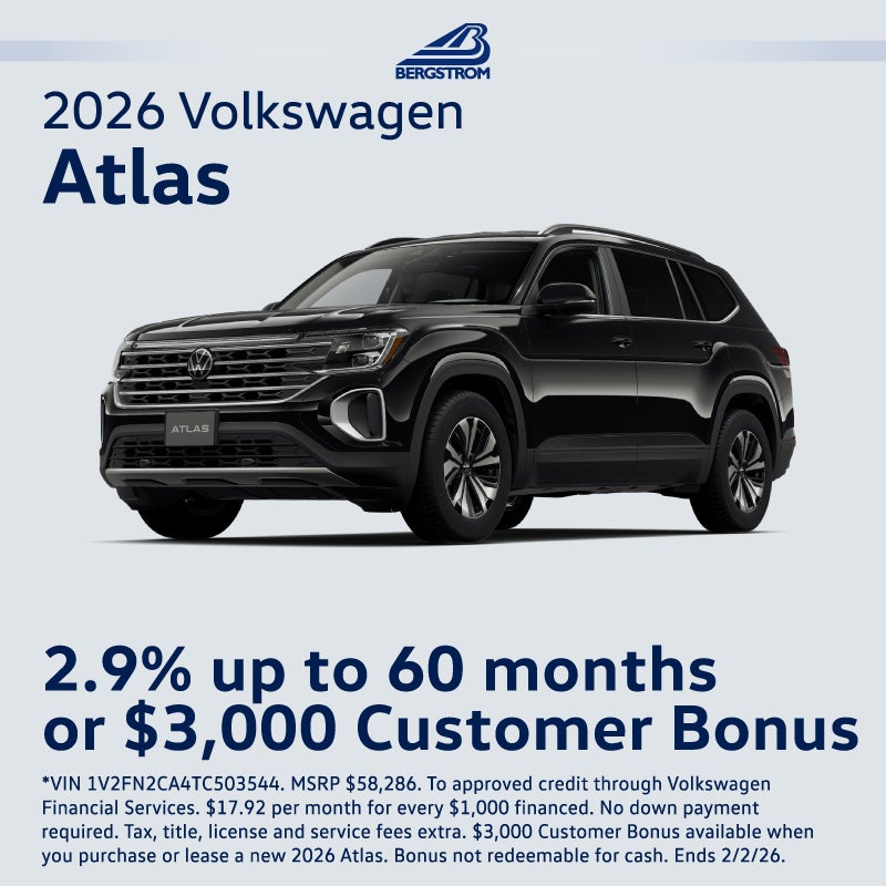 2026 Volkswagen Atlas